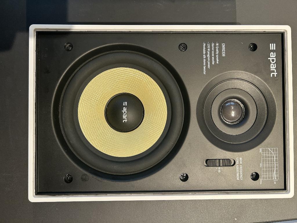 audio inbouwbox - 2 STUKS BESCHIKBAAR - VERKOOP PER STUK, Audio, Tv en Foto, Professionele apparaten, Zo goed als nieuw, Audio