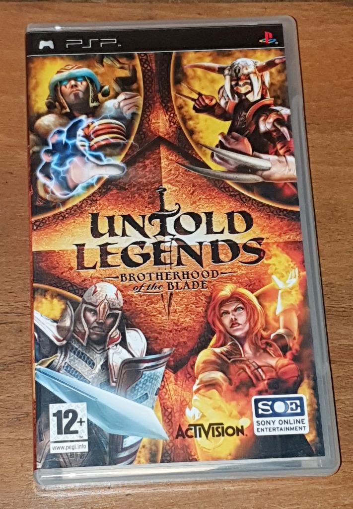 Jeu PSP Untold Legends: Brotherhood of the Blade, Envoi, Utilisé, À partir de 12 ans