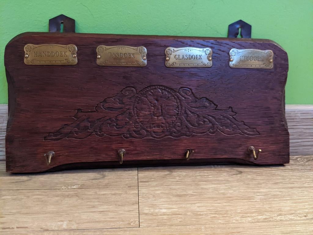 Oud handdoekenrekje, Ophalen of Verzenden, Gebruikt