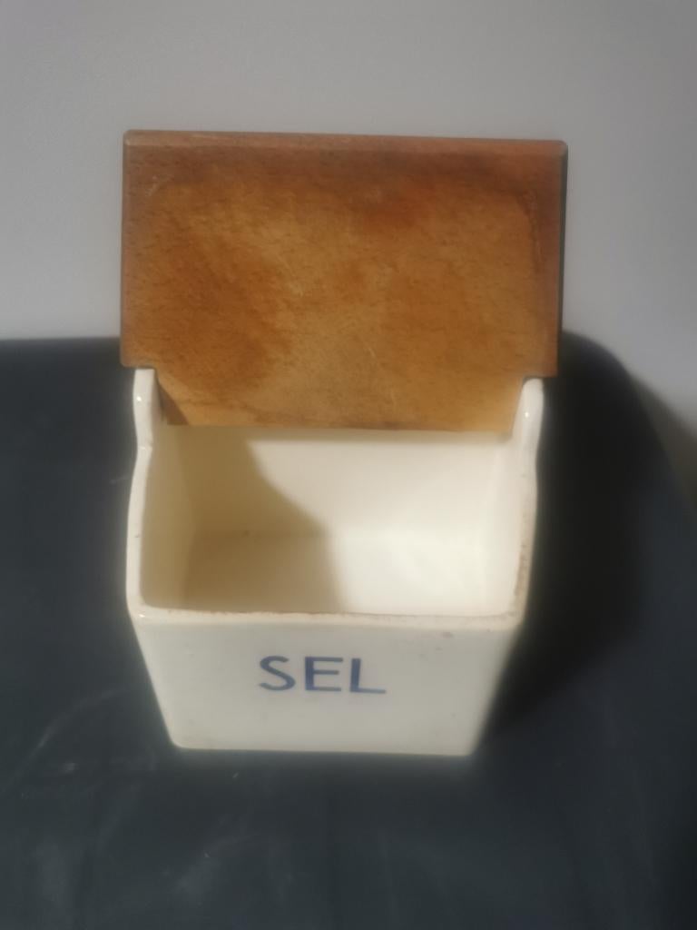 Ancienne boite a sel, Antiquités & Art, Enlèvement