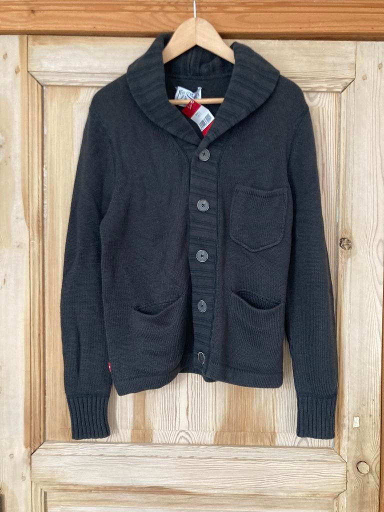 Grijze Cardigan Levi’s maat S, Ophalen of Verzenden, Zo goed als nieuw, Grijs, Levi’s