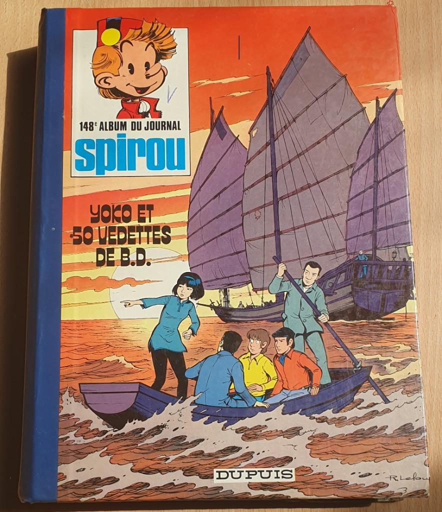 148. Spirou album du journal, Gelezen, Eén stripboek, Ophalen of Verzenden, Dupuis