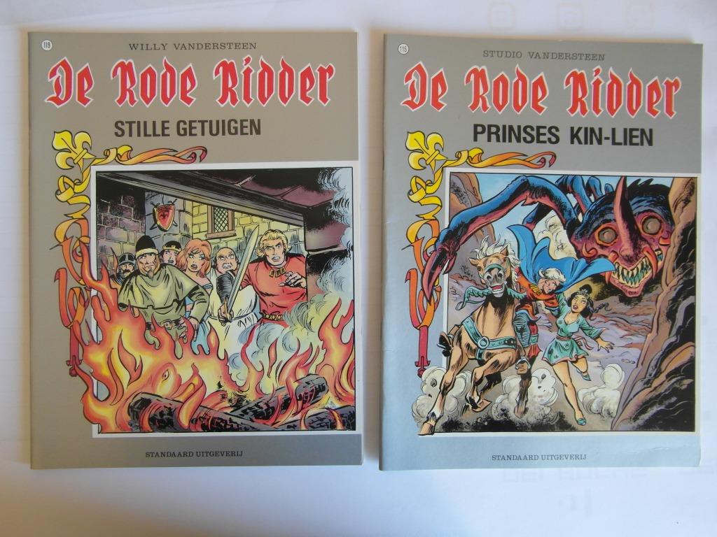 Stripverhalen  De Rode Ridder, Willy Vandersteen, Ophalen of Verzenden, Zo goed als nieuw, Meerdere stripboeken