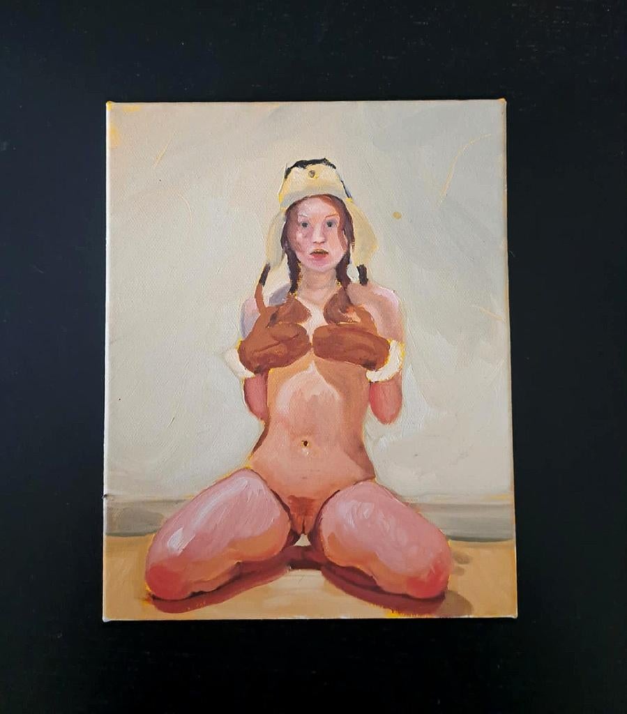 Peinture huile Femme, Enlèvement ou Envoi
