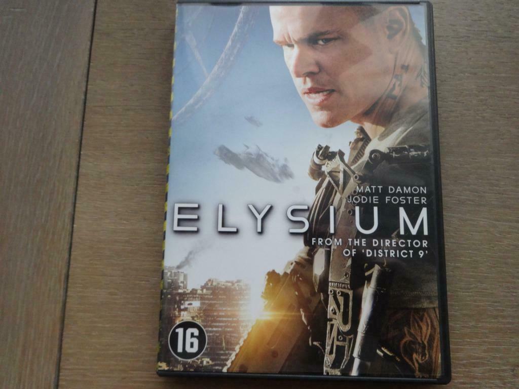 Elysium  met Matt Damon , Jodie Foster, Cd's en Dvd's, Dvd's | Science Fiction en Fantasy, Science Fiction, Vanaf 16 jaar, Verzenden