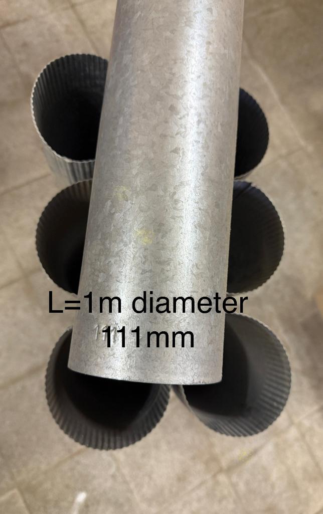 Galvanisé buizen, Ophalen, Overige materialen, Zo goed als nieuw, Minder dan 2 meter