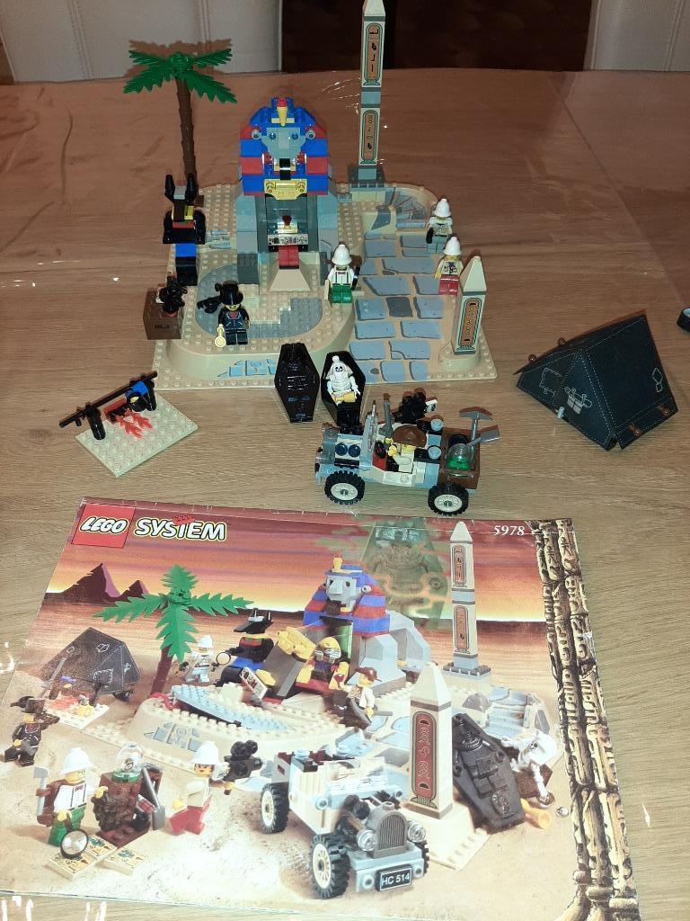 Lego Set 5978 Sphinx Secret Surprise, Ophalen of Verzenden, Zo goed als nieuw, Complete set, Lego