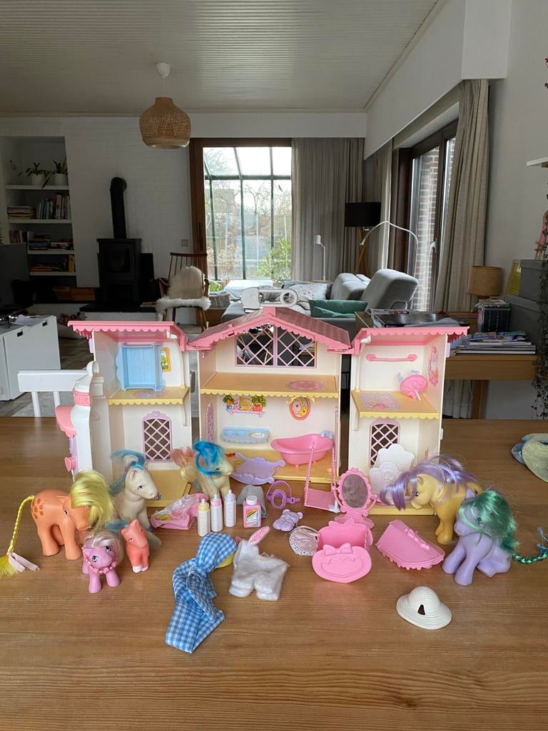 My litle pony vintage huis, Kinderen en Baby's, Ophalen, Gebruikt