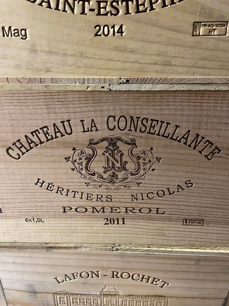 La Conseillante 2011 OWC 6 (2011), Pleine, Comme neuf, Enlèvement, Vin rouge