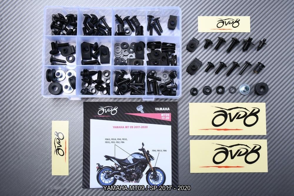 Kuip bouten set voor YAMAHA MT09 / SP 2013 2020 2017, Motoren, Ophalen of Verzenden, Nieuw