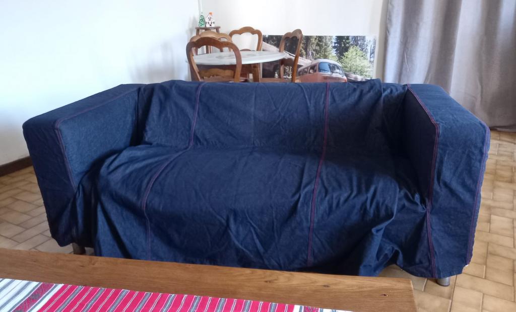 Housse KLIPPAN Vansta dark blue IKEA denim, Enlèvement ou Envoi, Comme neuf