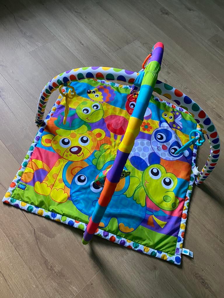 Playgro - Linking Animals - speelkleed dierenvriendjes, Kinderen en Baby's, Speelgoed | Babyspeelgoed, Gebruikt, Speelkleed, Ophalen