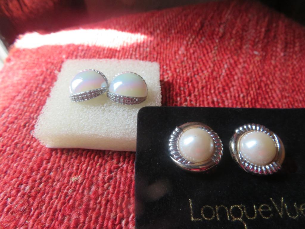 Eclips oorbellen, Bijoux, Sacs & Beauté, Boucles d'oreilles, Enlèvement, Autres matériaux, Blanc, Neuf