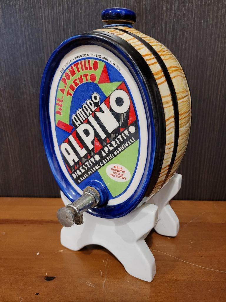 cave à liqueur publicitaire amaro alpino, Enlèvement ou Envoi, Utilisé, Autres types