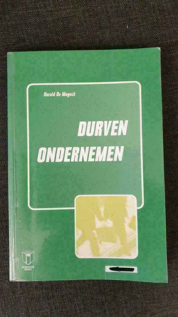 jw1058: Durven ondernemen: leerboek voor hoger onderwijs., Livres, Livres scolaires, Enlèvement ou Envoi, Comme neuf, Secondaire