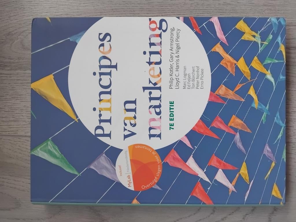 Lloyd C. Harris - Principes van marketing, Ophalen of Verzenden, Zo goed als nieuw, Nederlands, Lloyd C. Harris; Gary Armstrong; Nigel Piercy; Philip Kotler