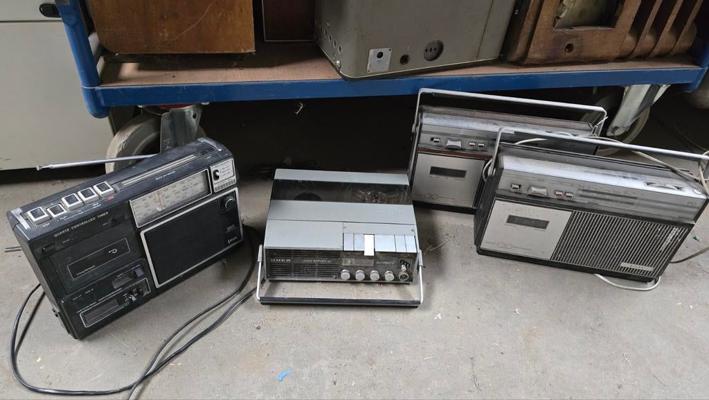 Magnétophone à cassettes radio Siera  4000 report IC, Enlèvement, Utilisé, Radio