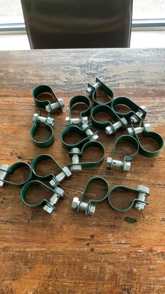 15 Betafence Bekaert Spanbeugels 60mm, Ophalen of Verzenden, Nieuw