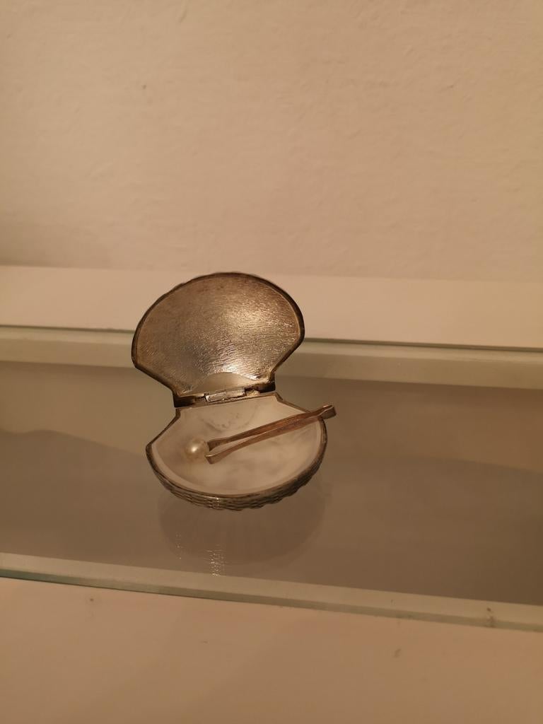 Coquillage en argent massif, Enlèvement ou Envoi, Comme neuf