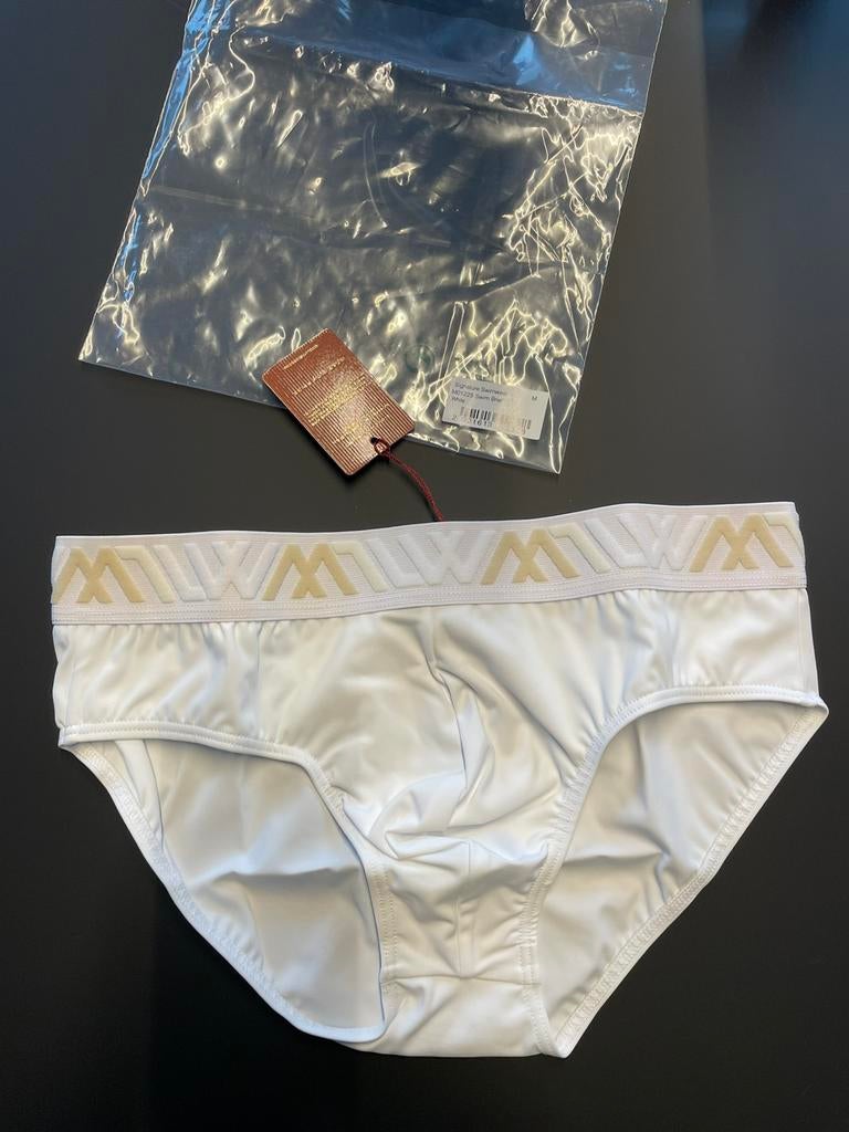 Slip de bain Lvw Signature, Lvw, Slip de bain, Blanc, Taille 48/50 (M)