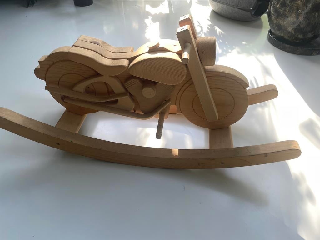 Houten Schommel Motor, Ophalen, Gebruikt