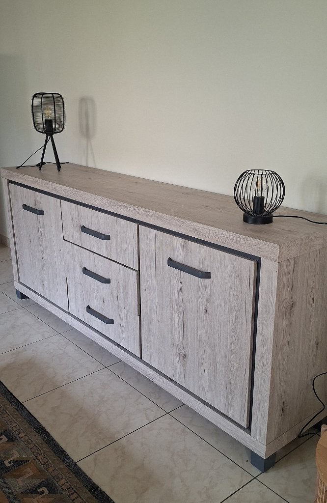 dressoir, Ophalen, Met plank(en), Minder dan 50 cm, Neutraal