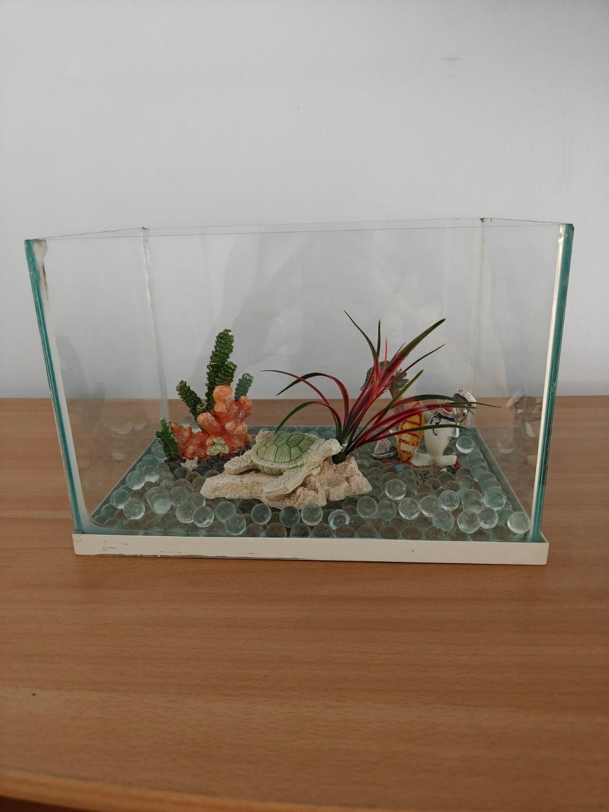 Kleine Aquarium, Dieren en Toebehoren, Vissen | Aquaria en Toebehoren, Ophalen, Gebruikt, Leeg aquarium, Overige merken