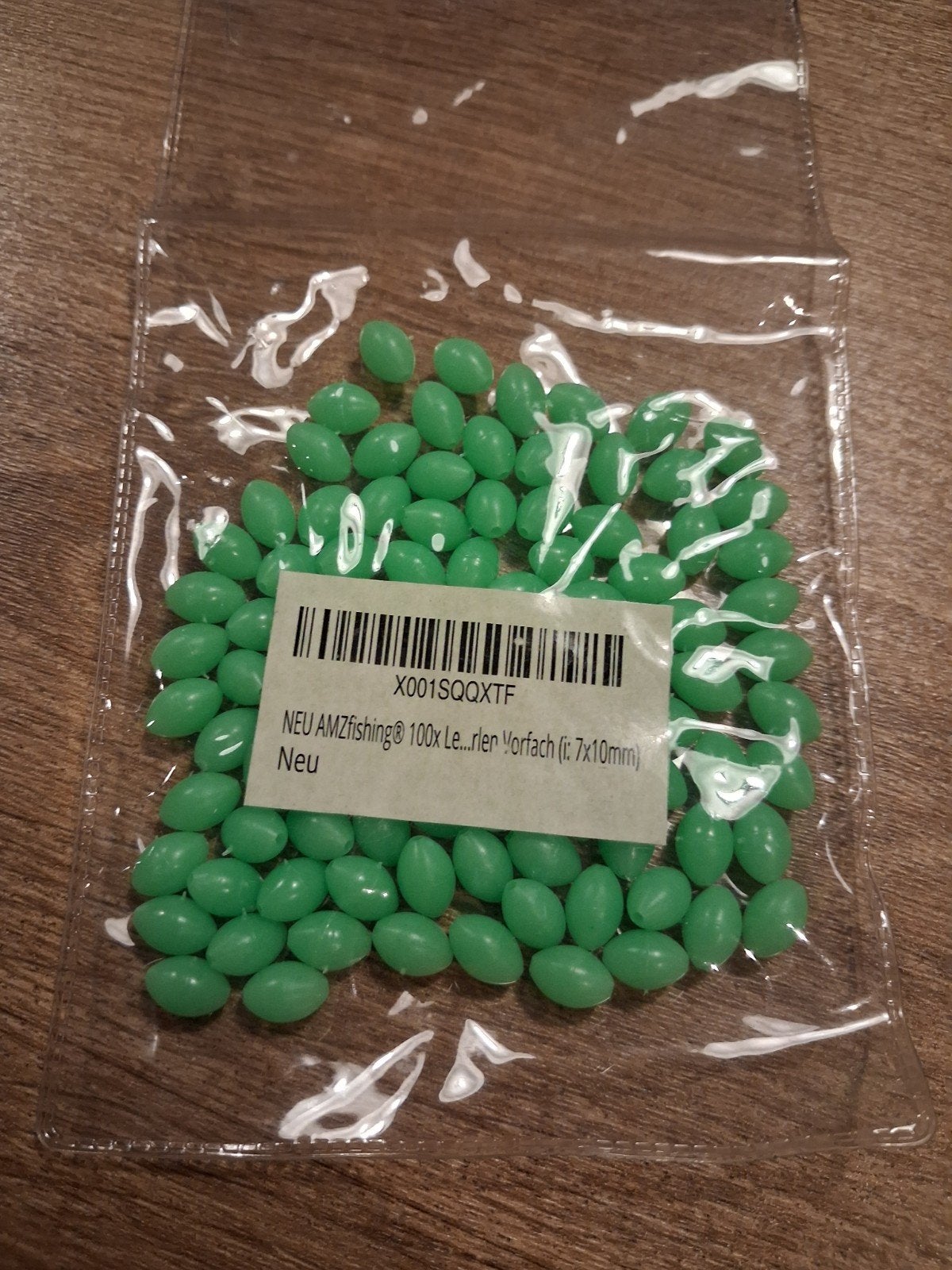 AMZfishing 100x Lichtgevende Kralen voor Vislijn (7x10mm), Verzenden, Nieuw, Overige typen