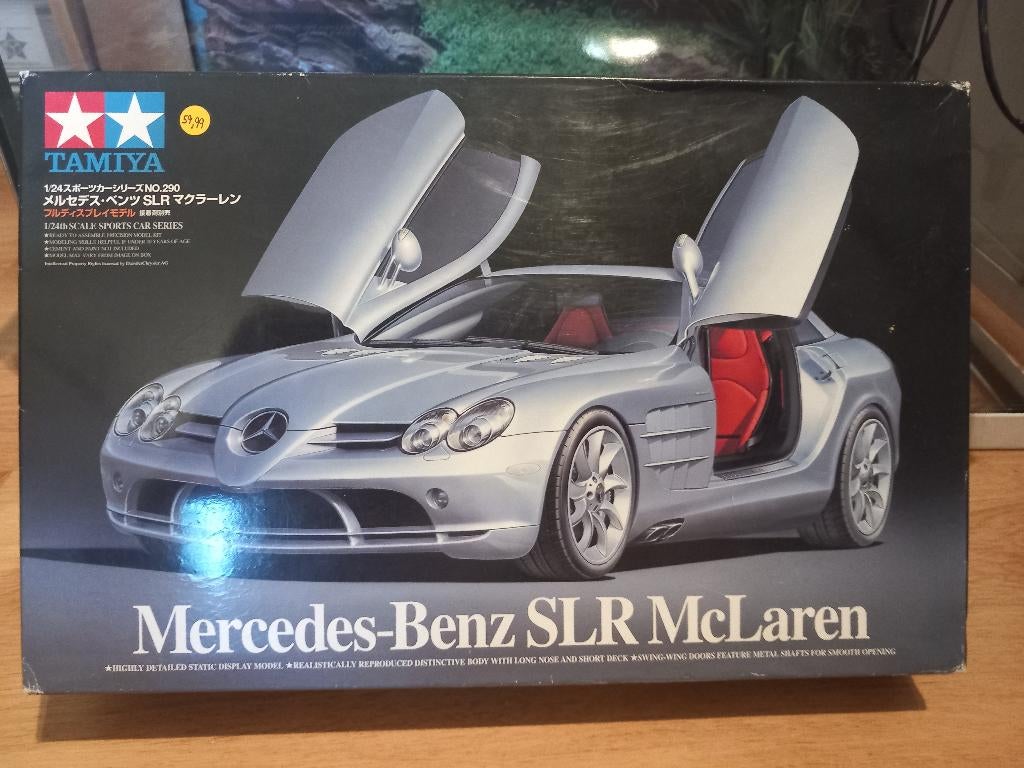 Tamiya Mercedes-Benz SLR McLaren te koop, Hobby & Loisirs créatifs, Modélisme | Voitures & Véhicules, Neuf, Voiture, Plus grand que 1:32