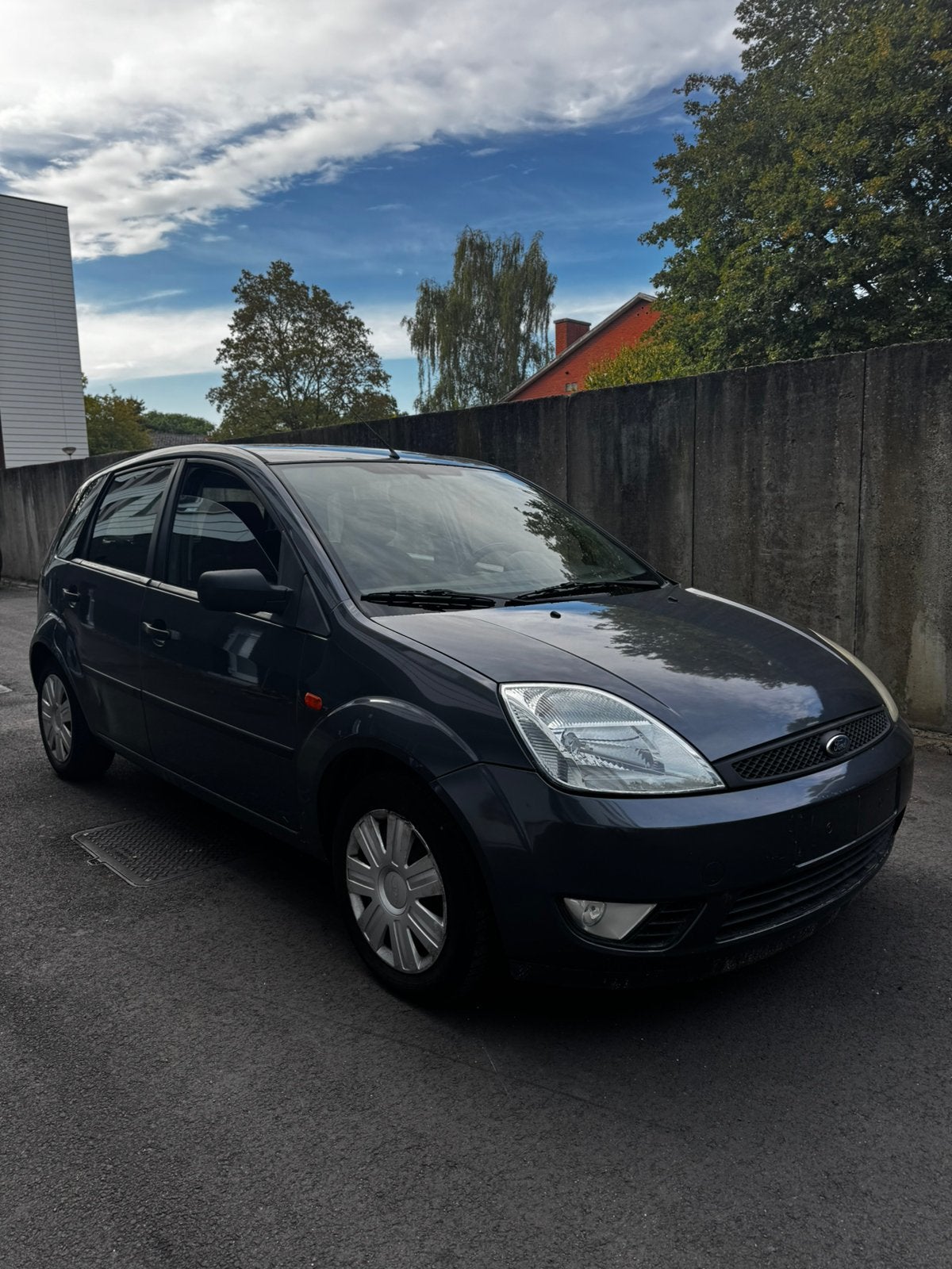Ford Fiesta 1.3 Benzine – 2005 – 91.500 km, Auto's, Ford, Stof, Zwart, 4 cilinders, 70 cc