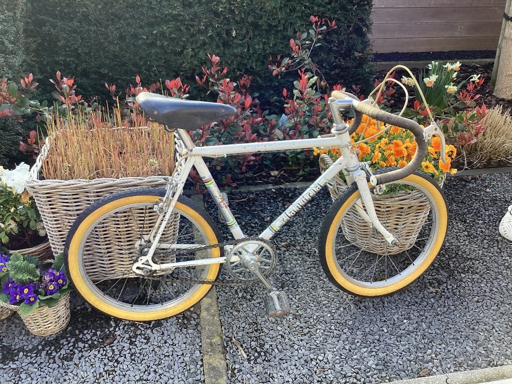 Flandria kinderkoersfiets 16 inch, Frein sur jante, Enlèvement, Utilisé, 16 pouces