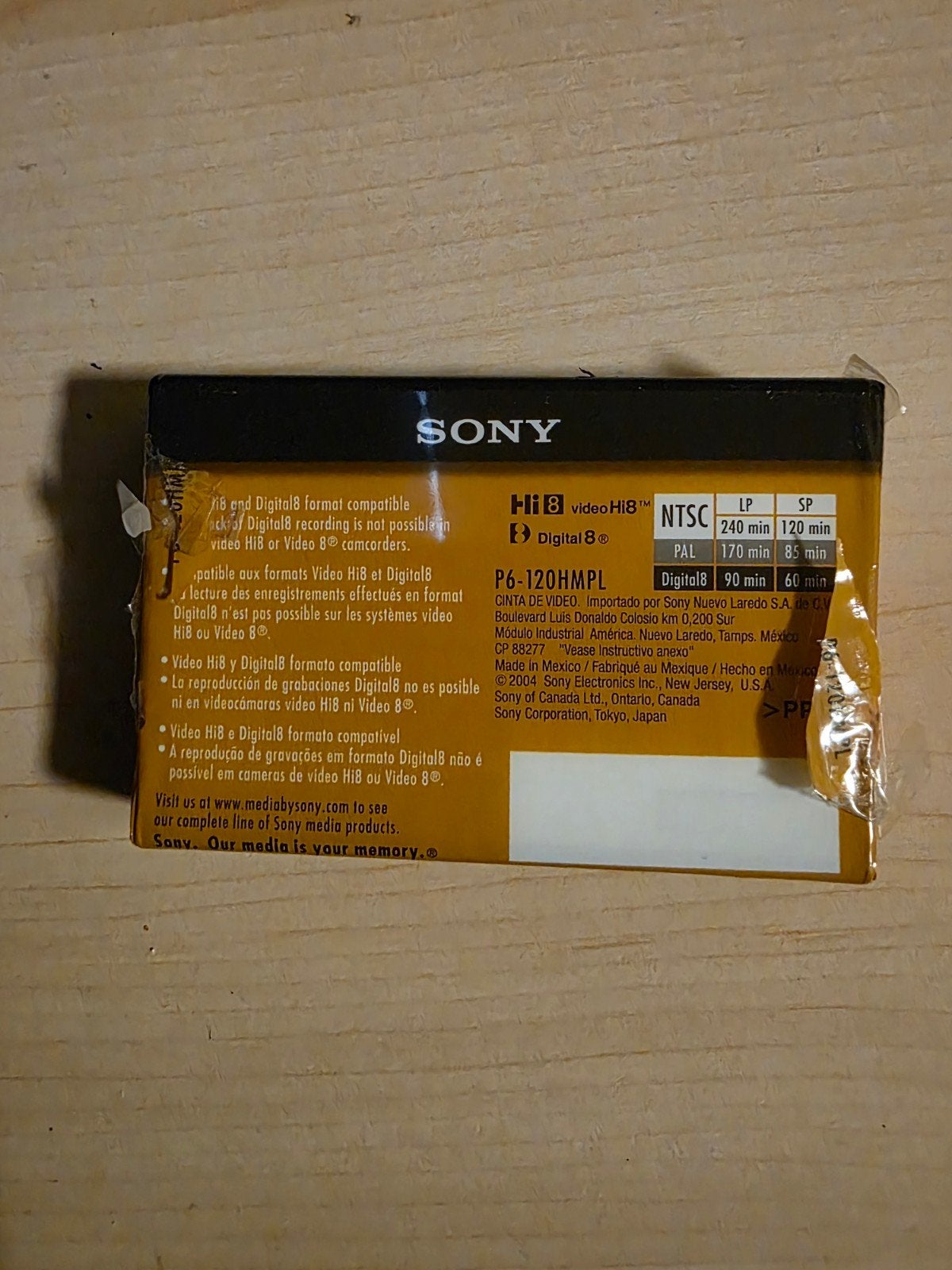 sony hi8 voor camera, Ophalen, Hi 8, Camera