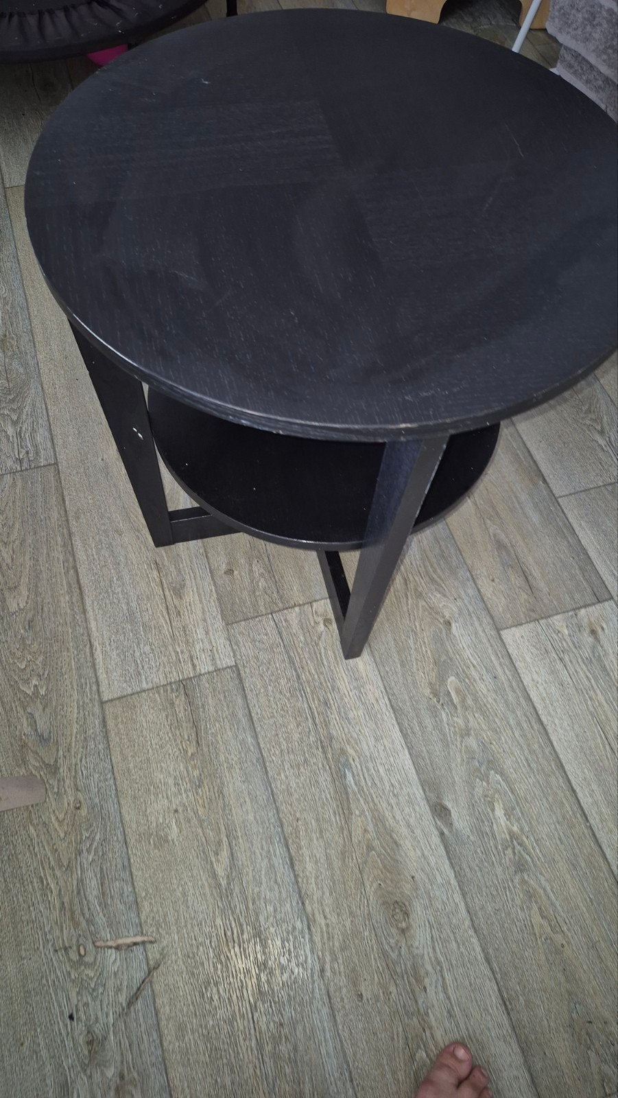 Zwarte tafel van ikea, Huis en Inrichting, Ophalen