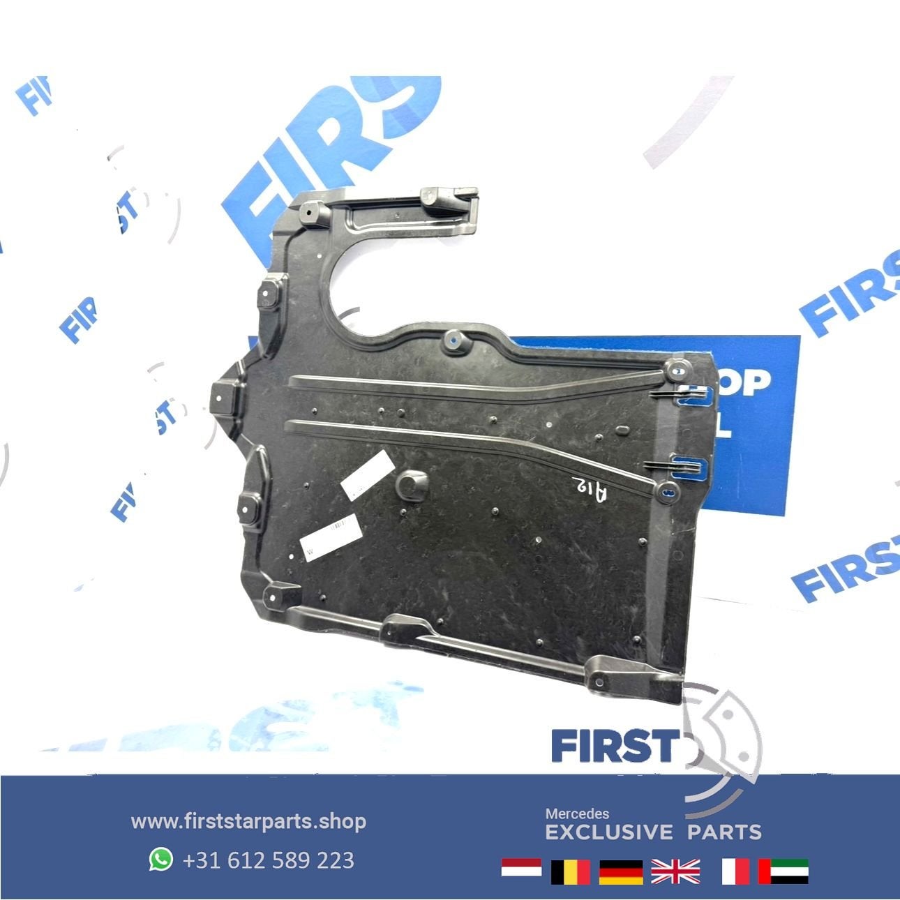 X254 C254 ONDERPLAAT VOORZIJDE / MOTOR BESCHERM PLAAT W254 G