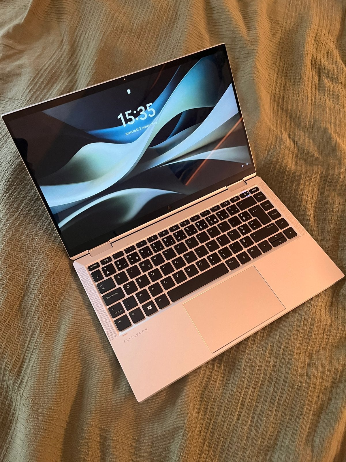 HP Elitebook x360 1040 G7 + Touchscreen, Refurbished, 14 inch, Ophalen of Verzenden, Azerty