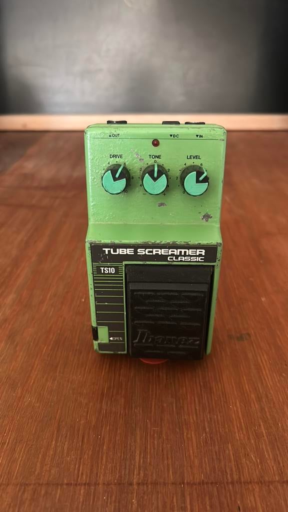 Ibanez ts10 Tube Screamer classic overdrive (vintage), Musique & Instruments, Effets, Enlèvement ou Envoi, Utilisé, Distortion, Overdrive ou Fuzz