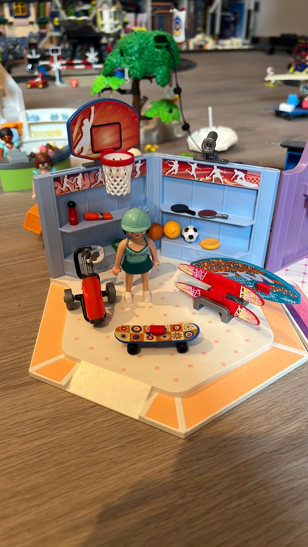 Sportwinkel Playmobil, Kinderen en Baby's, Ophalen, Gebouw, Complete set, Nieuw