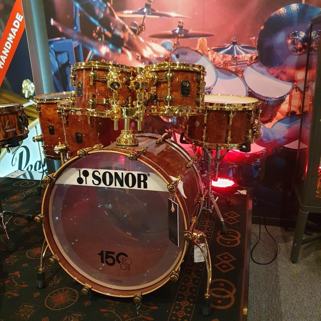 Sonor 150th Anniversary Signature- Genuine Bubinga: 25 of 50, Ophalen of Verzenden, Sonor