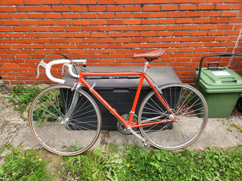 Plume Vainqueur retro koersfiets, Minder dan 10 versnellingen, Gebruikt, Velgrem, Ophalen