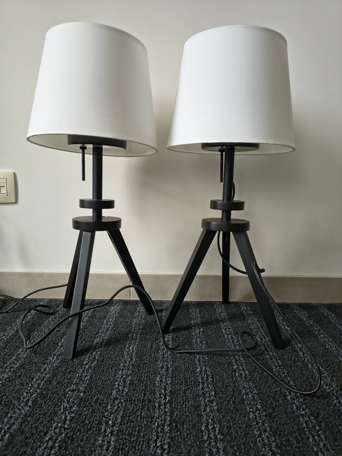 2 tafellampen Ikea Lauters, Ophalen