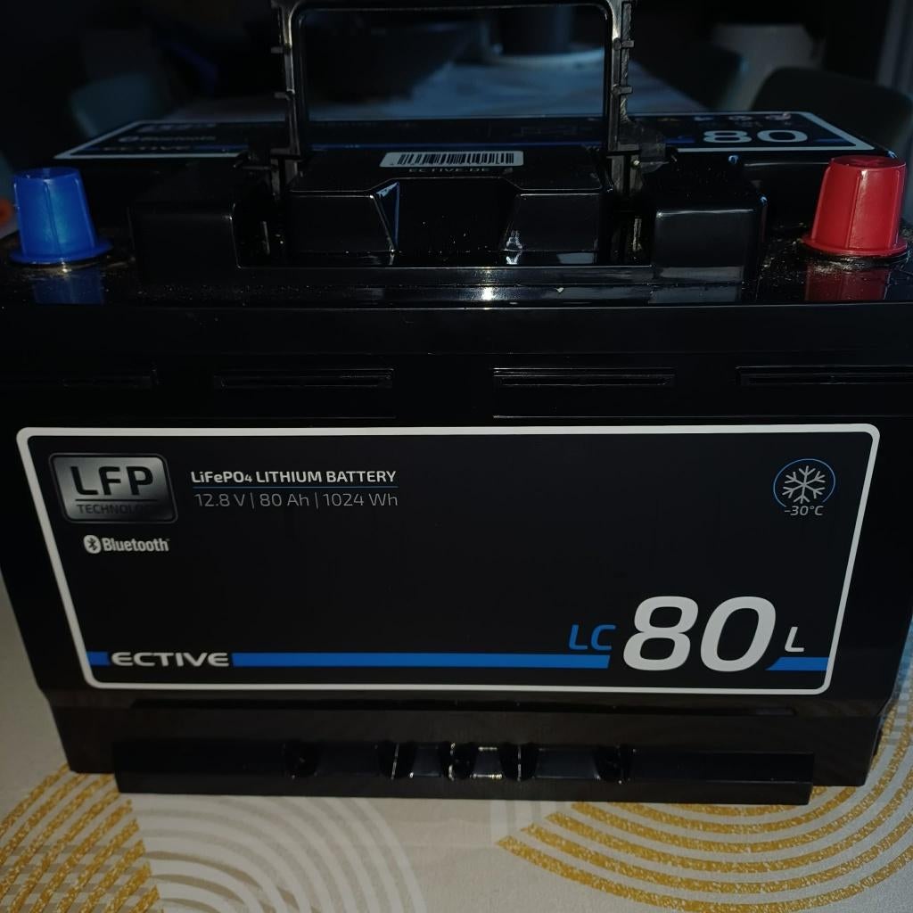 nieuwe lithium batterij 80Ah Ective, Audio, Tv en Foto, Accu's en Batterijen, Ophalen, Nieuw, Oplaadbaar