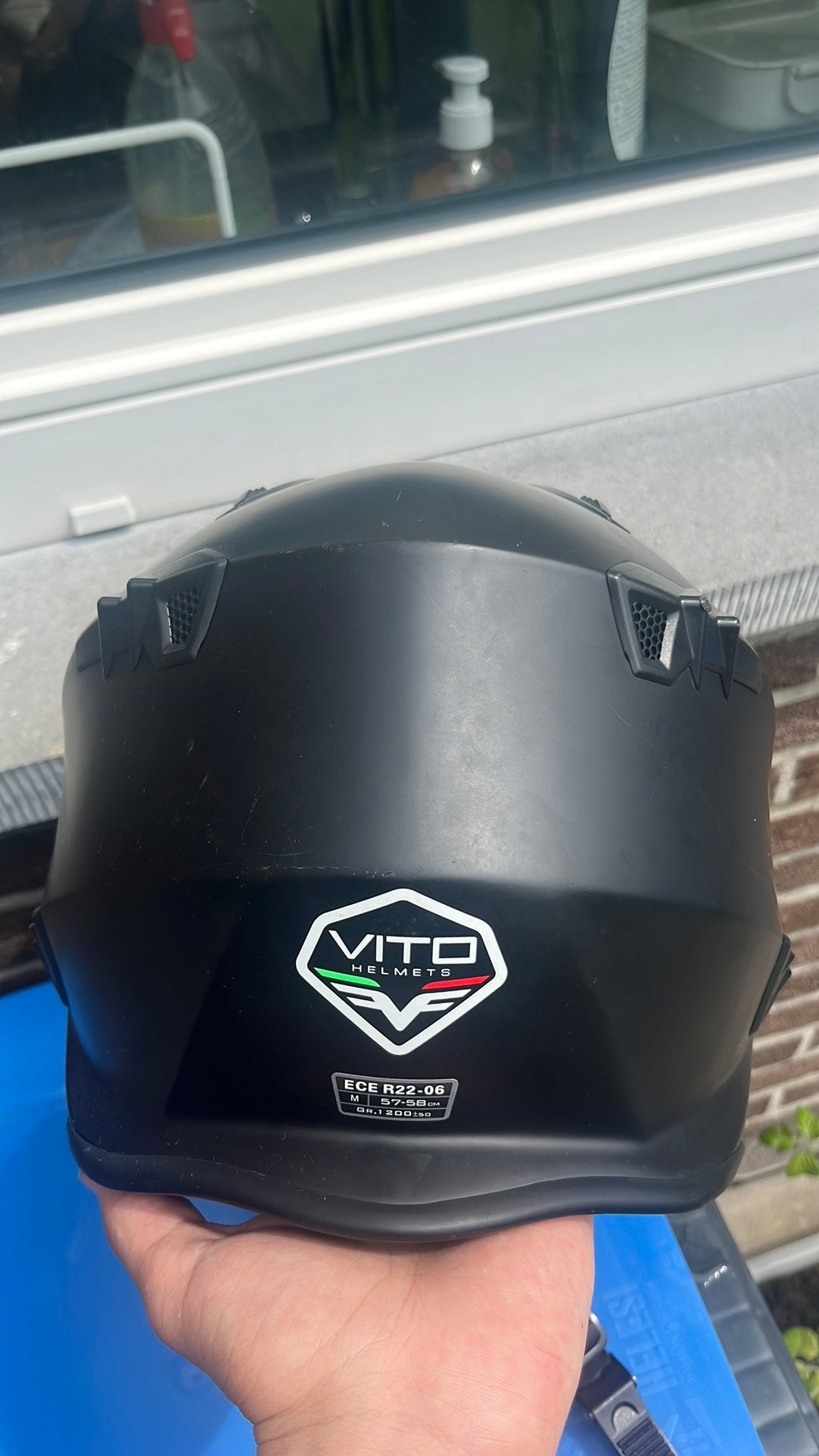 Vito brommer helm, Ophalen, Zo goed als nieuw