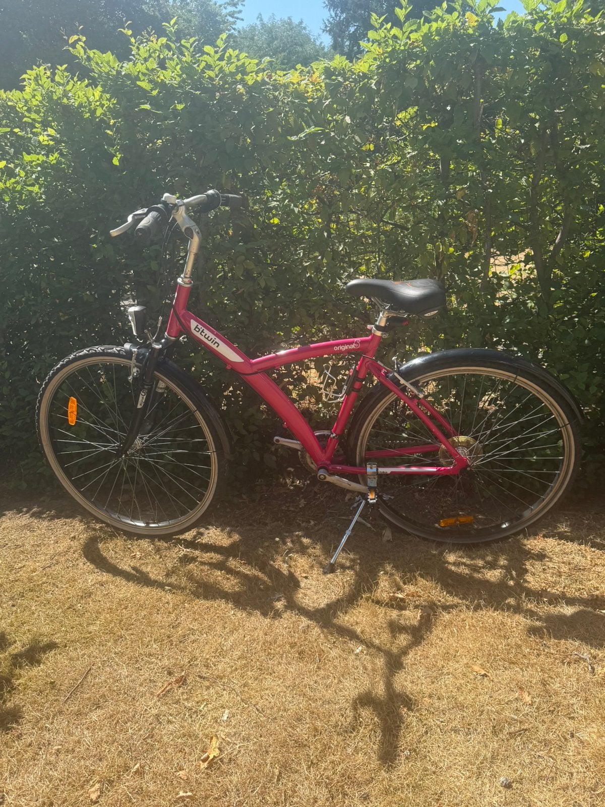 Roze tweelingfiets, Fietsen en Brommers, Ophalen