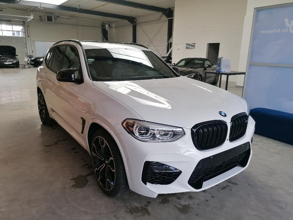 BMW X3 M COMPETITION full option lichte vracht ongeval vrij, Auto's, Automaat, 375 kW, Wit, Leder