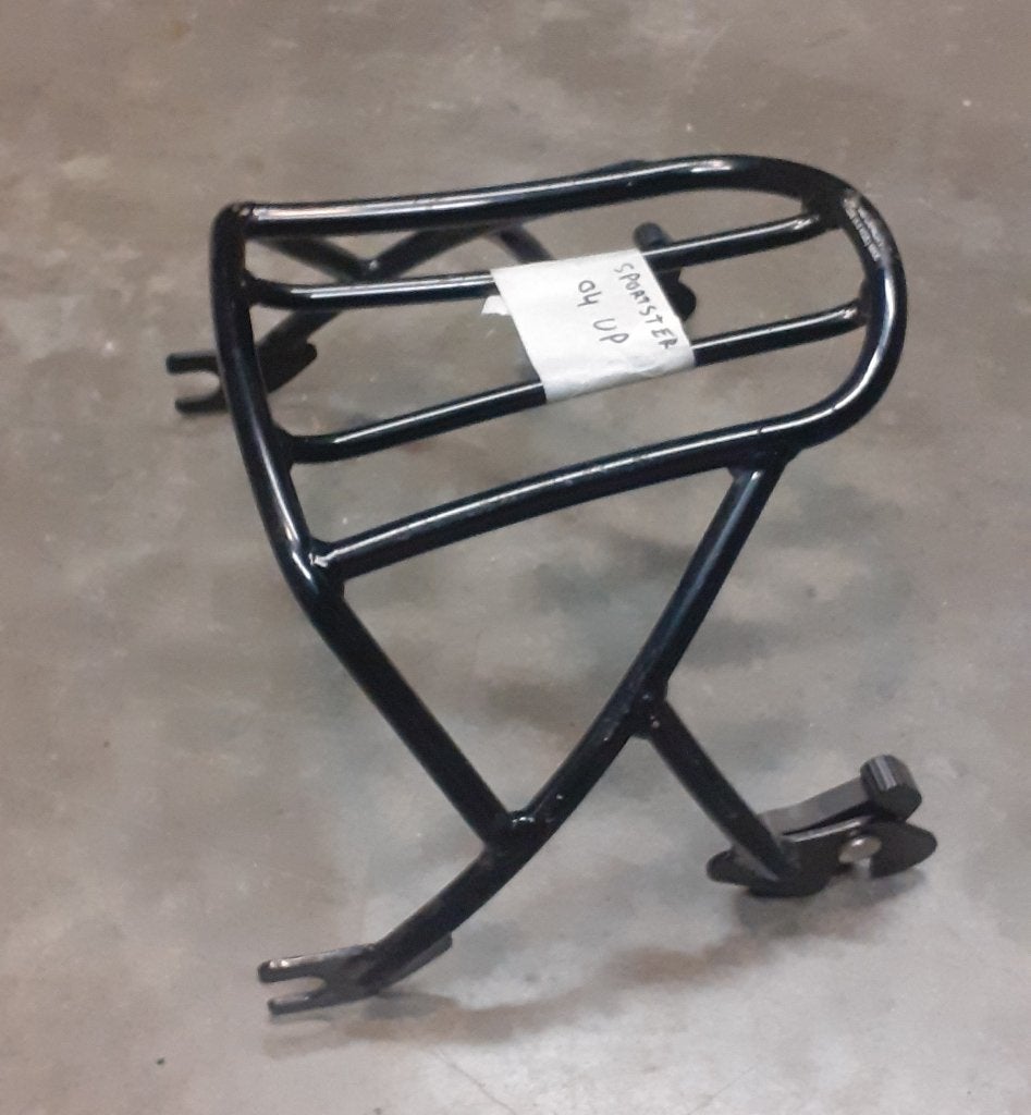 Afneembaar bagagerekje sportster vanaf 2004, Motoren, Ophalen