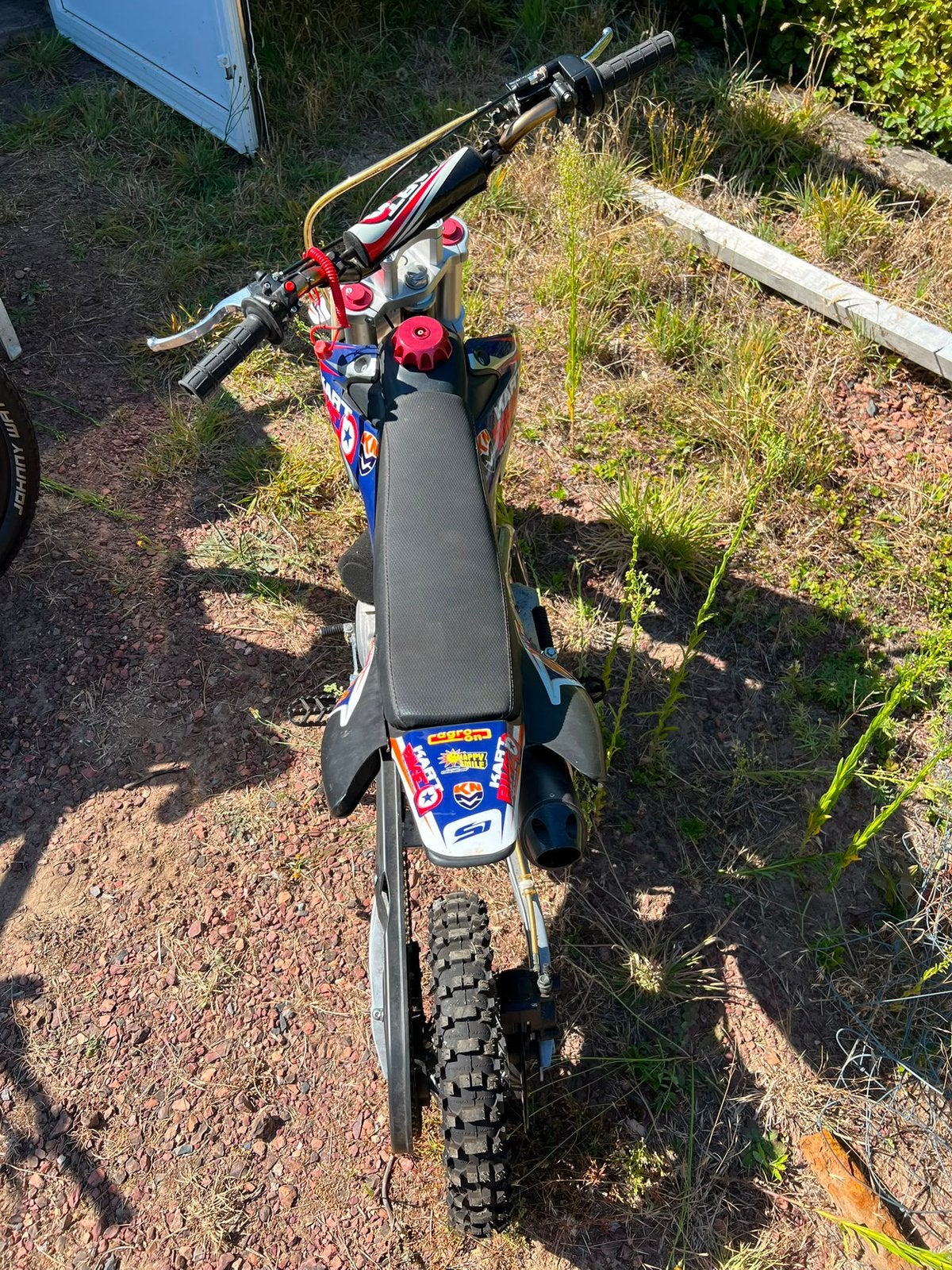 Crossmotor kind, Ophalen, Gebruikt