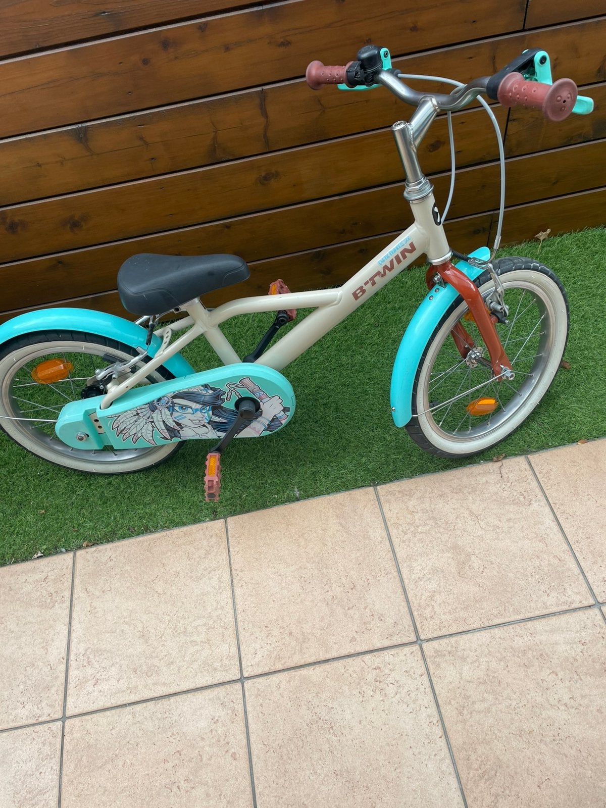 Vélo pour enfants Btwin 16 pouces, Enlèvement, Comme neuf, 16 à 20 pouces