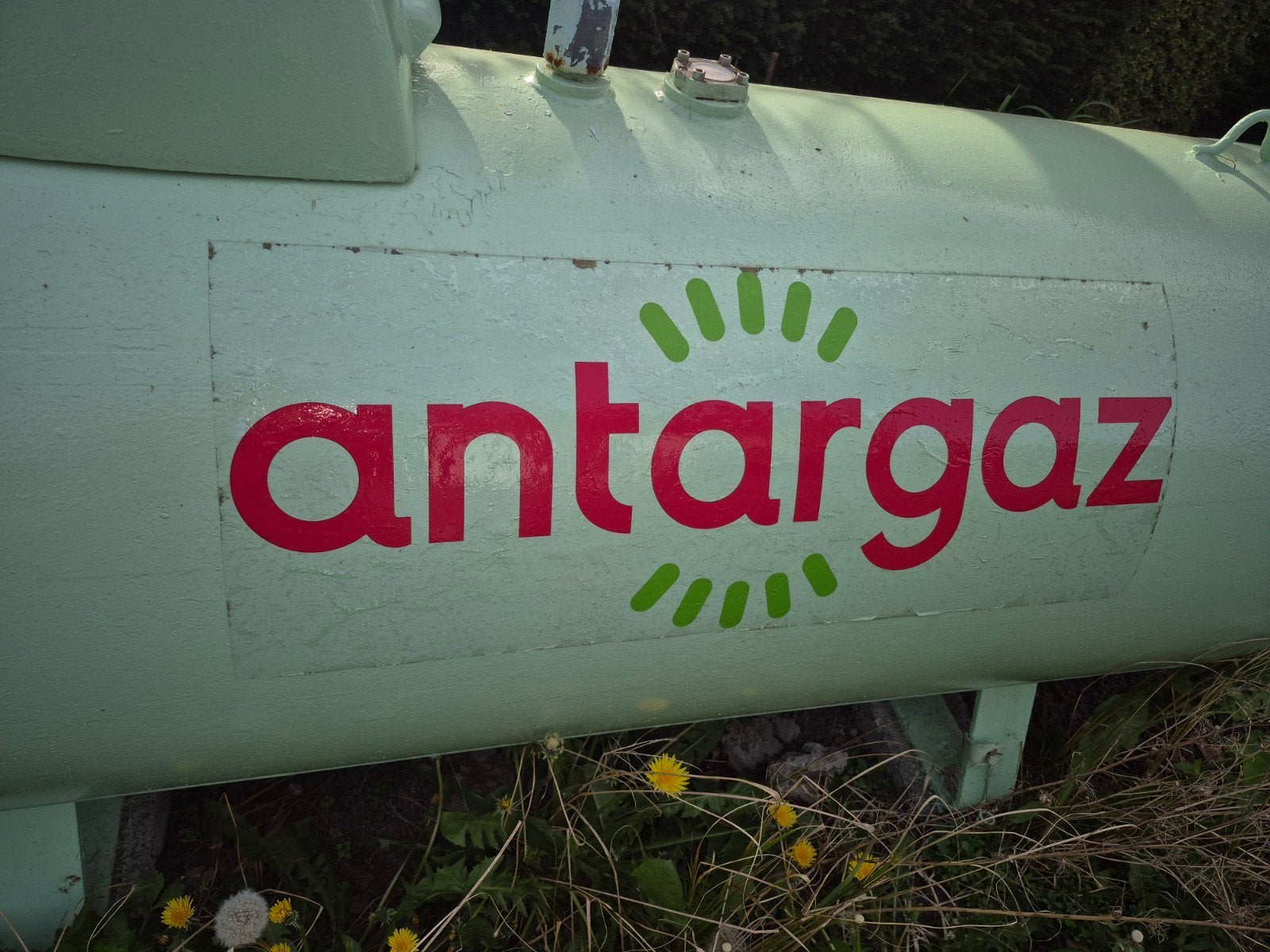 Gastank antargaz 1000 liter propaangas, Ophalen