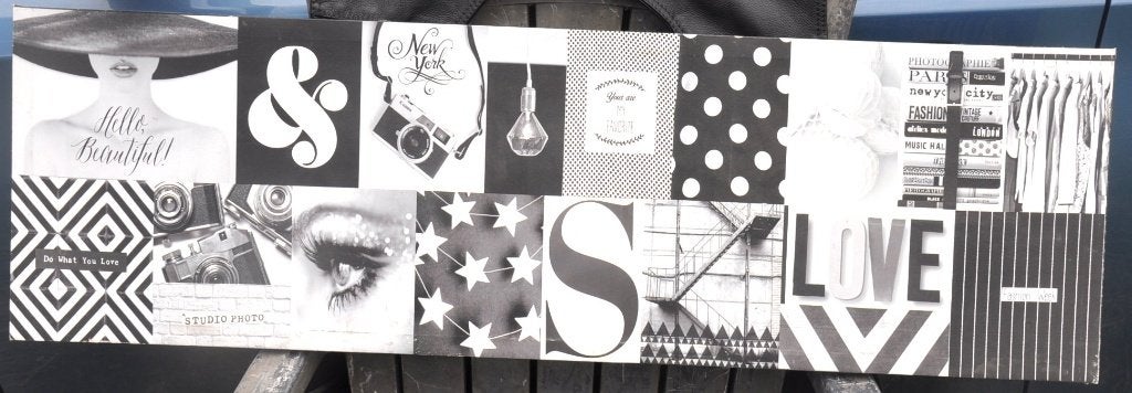 cadre photo sur toile plastifier love, Maison & Meubles, Enlèvement ou Envoi, Plastique, Moderne, Tableau