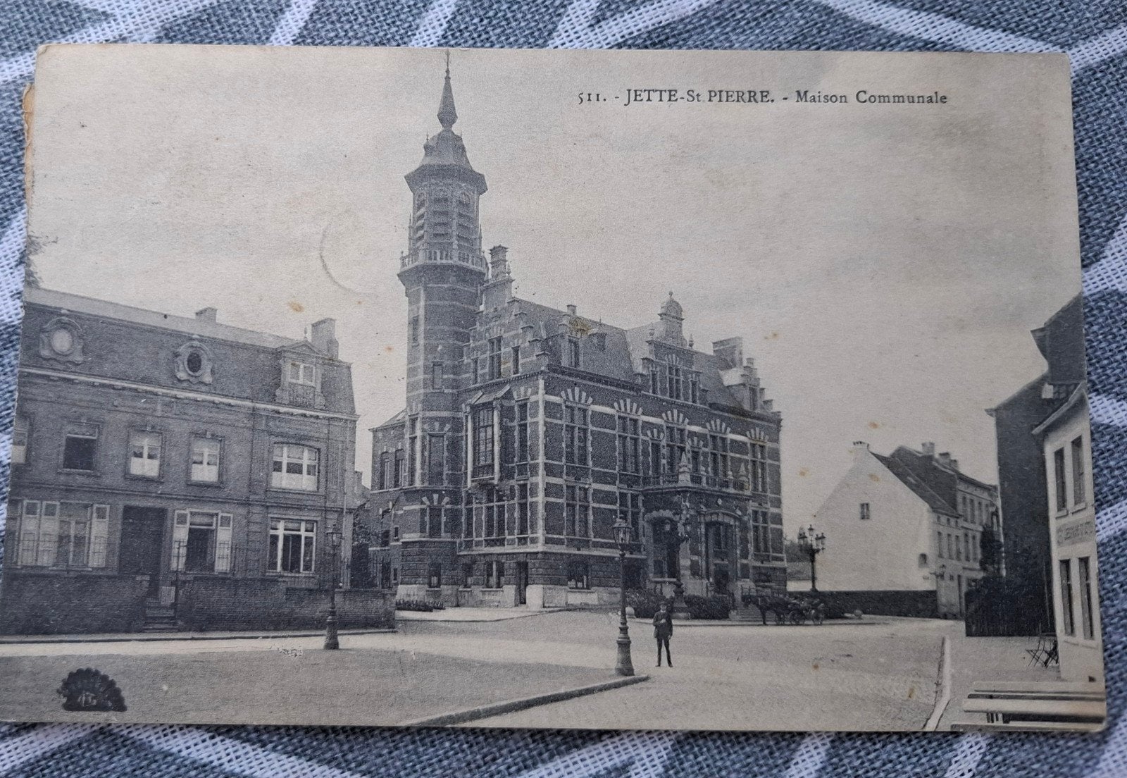Jette, gemeentehuis, Ophalen of Verzenden, Gelopen, Brussel (Gewest)